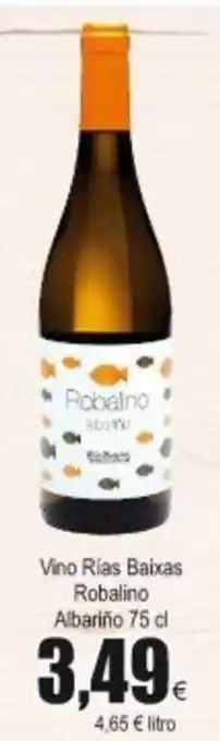 FROIZ Robalino Vino Rias Baixas Albariño 75cl oferta