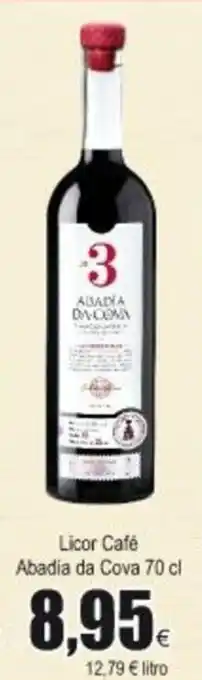 FROIZ Abadia de Cova Licor Cafè 70cl oferta