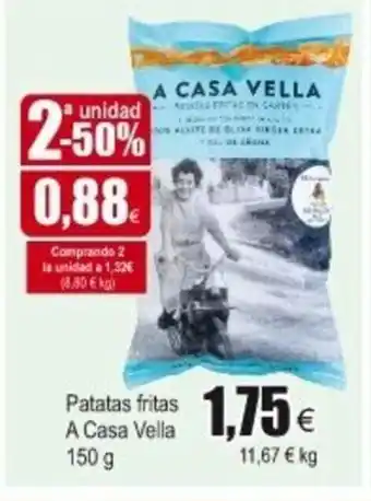 FROIZ A Casa Vella Patatas fritas 150g oferta