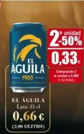 FROIZ El Aguila lata 33cl oferta