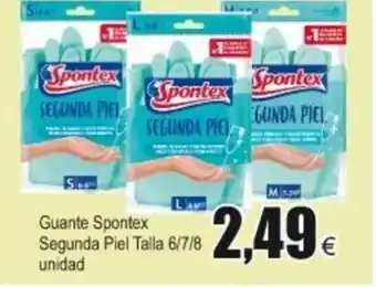 FROIZ Spontex Guante Segunda Piel Talla oferta