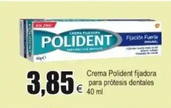 FROIZ Polident Crema fijadora para prótesis dentales 40ml oferta