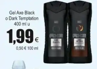 FROIZ Gel Axe Black o Dark Temptation 400ml u oferta