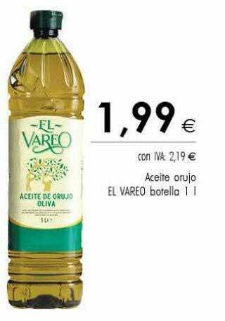 Cash Ifa Aceite Orujo El Vareo oferta