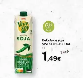 Dialprix Bebida De Soja Vivesoy Pascual oferta