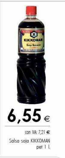 Cash Ifa Salsa Soja Kikkoman oferta