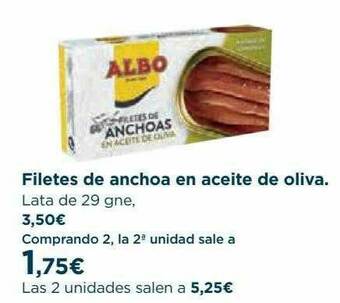 Hipercor Filetes De Anchoa En Aceite De Oliva. oferta
