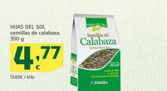 HiperDino Hijas Del Sol Semillas De Calabaza oferta