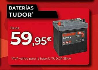MotorTown Baterías Tudor oferta