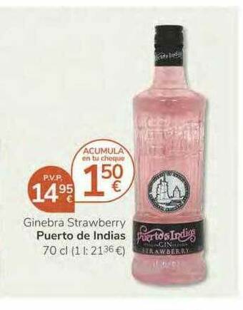 Supermercados Charter Ginebra Strawberry Puerto De Indias oferta