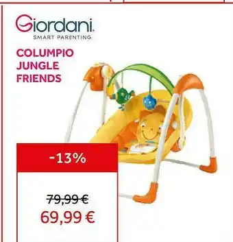 Prénatal Giordani Columpio Jungle Friends oferta