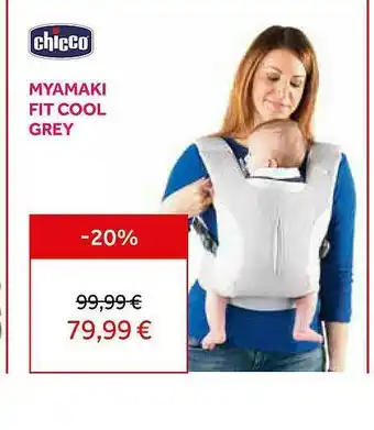 Prénatal Chicco Myamaki Fit Cool Grey oferta