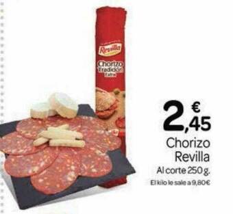 Supermercados El Jamón Chorizo Revilla oferta