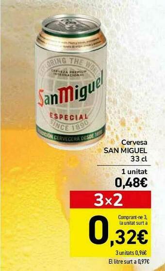 Andorra 2000 Cervesa San Miguel oferta