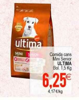 Plenus Supermercados Comida Cans Mini Senior Ultima oferta