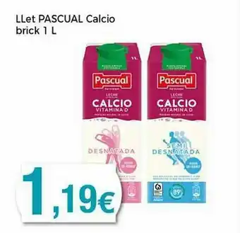 Supermercats Jespac Llet Pascual Calcio oferta