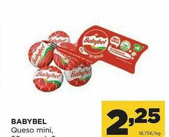 Alimerka Babybel Queso Mini oferta