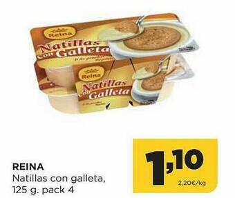Alimerka Reina Natillas Con Galleta oferta