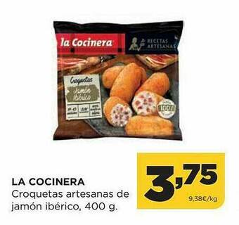 Alimerka La Cocinera Croquetas Artesanas De Jamón Ibérico oferta