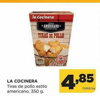 Alimerka La Cocinera Tiras De Pollo Estilo Americano oferta
