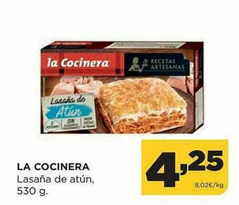 Alimerka La Cocinera Lasaña De Atún oferta