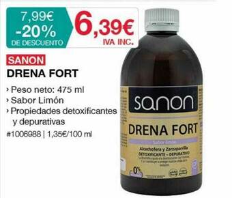 Costco Sanon Drena Fort oferta