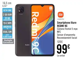 Carrefour Mi Xiaomi Redmi 9C Smartphone lliure oferta