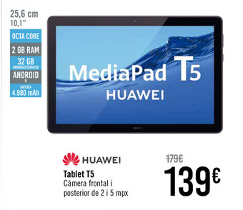Carrefour Huawei Tablet T5 oferta