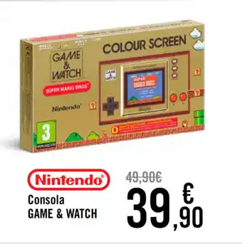 Carrefour Nintendo Game & Watch Consola oferta