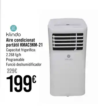 Carrefour Klindo Aire condicionat portàtil KMAC9KM-21 oferta
