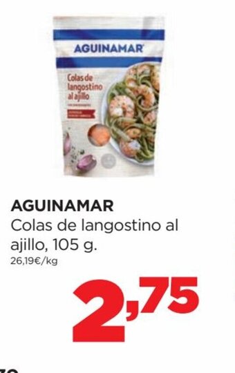 Alimerka Aguinamar Colas de Langostino Al Ajillo, 105 g. oferta