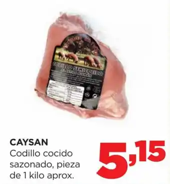 Alimerka Caysan Codillo Cocido Sazonado, Pieza de 1 Kilo Aprox. oferta
