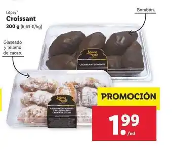 Lidl López Croissant 300g oferta