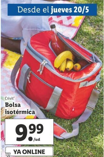 Lidl Crivit Bolsa isotérmica oferta