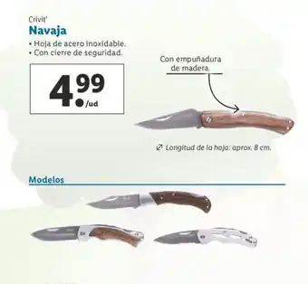 Lidl Crivit Navaja oferta