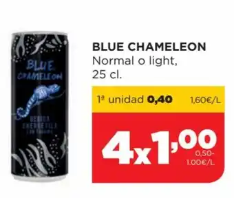Alimerka Blue Chamelon Normal o Light, 25 cl. 4x oferta
