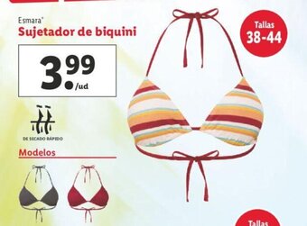 Lidl Esmara Sujetador de biquini oferta