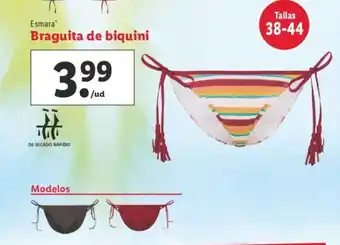 Lidl Esmara Braguita de biquini oferta