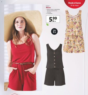 Lidl Esmara Mono oferta