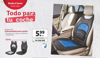 Lidl Ultimate Speed Cubreasiento para coche oferta