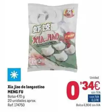 Makro Xia Jiao De Langostino Meng Fu oferta