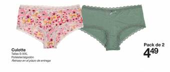 Zeeman Culotte oferta