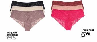 Zeeman Braguitas Brasileñas oferta