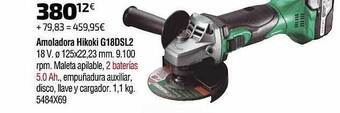 Cadena88 Amoladora Hikoki G18dsl2 oferta