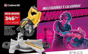 Cadena88 Ingletadora Telescópica Dewalt Dws774 oferta