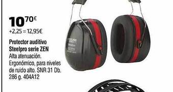 Cadena88 Protector Auditivo Steelpro Serie Zen oferta