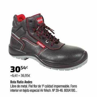 Cadena88 Bota Ratio Andes oferta