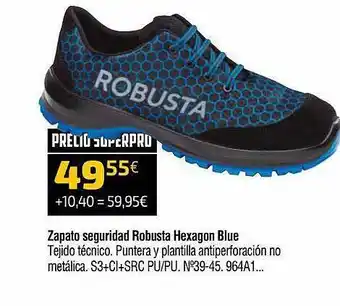 Cadena88 Zapato Seguridad Robusta Hexagon Blue oferta