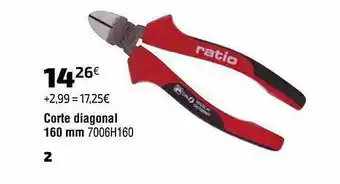 Cadena88 Corte Diagonal 160 Mm oferta