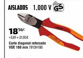 Cadena88 Corte Diagonal Reforzado Vde 180 Mm oferta